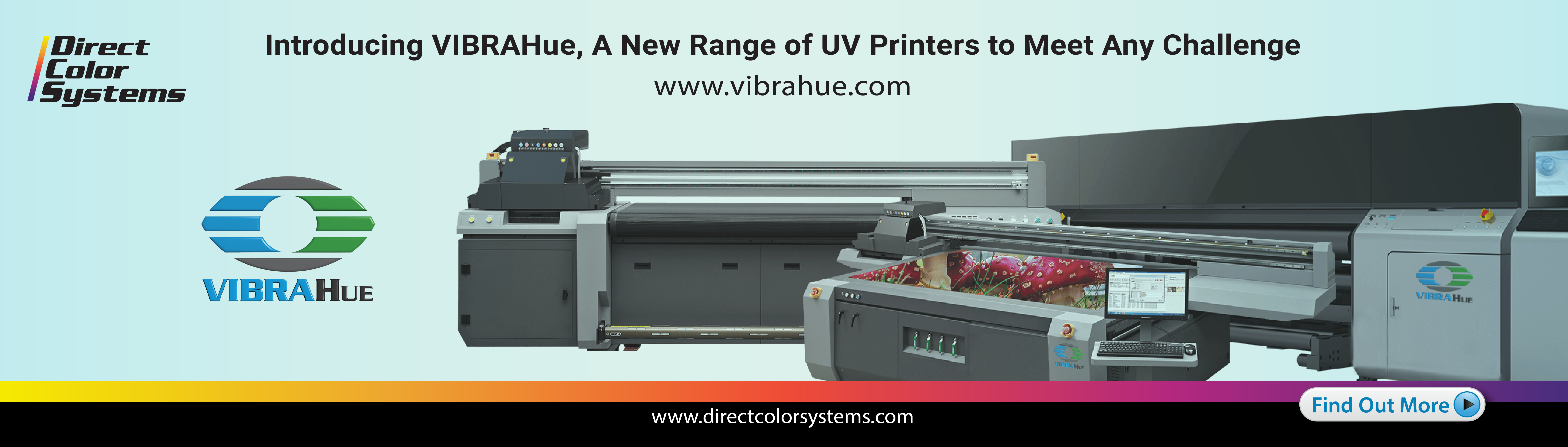 Direct Color Systems UV flatbed printer