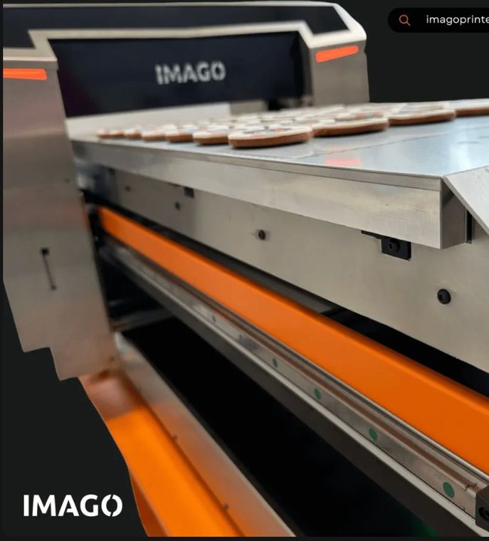 Stainless steel construction of the IMAGO Amber printer