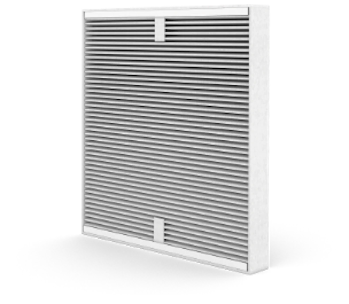 Pleated combined HEPA and activated carbon Dual Filter cartridge for a Stadler Form Roger air purifier