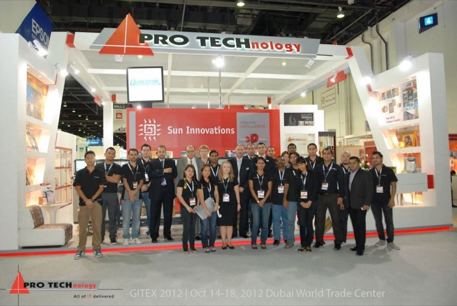 PRO TECHnology team at a company event