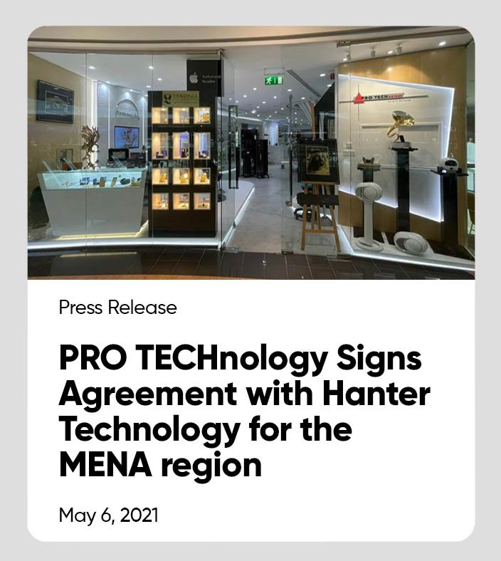 Rain Design Appoints PRO TECHnology as Middle East Regional Distributor