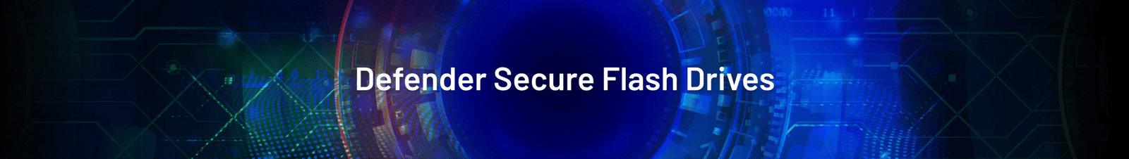 Kanguru Defender hardware encrypted flash drive range