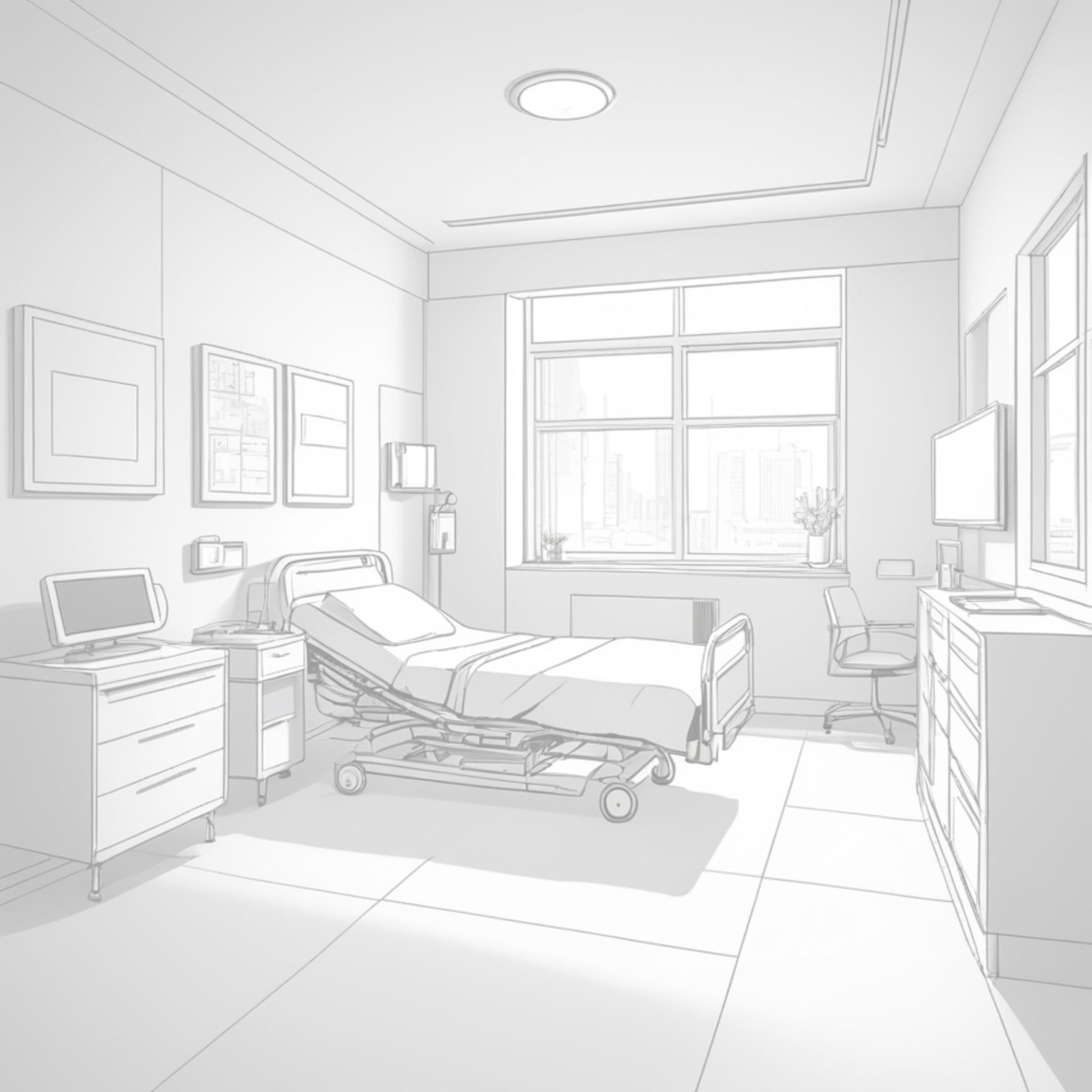Air quality in hospitals and healthcare