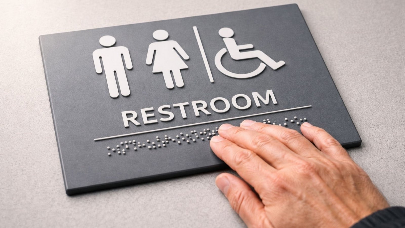 Accessible signage and Braille printing by PRO TECHnology for inclusive environments