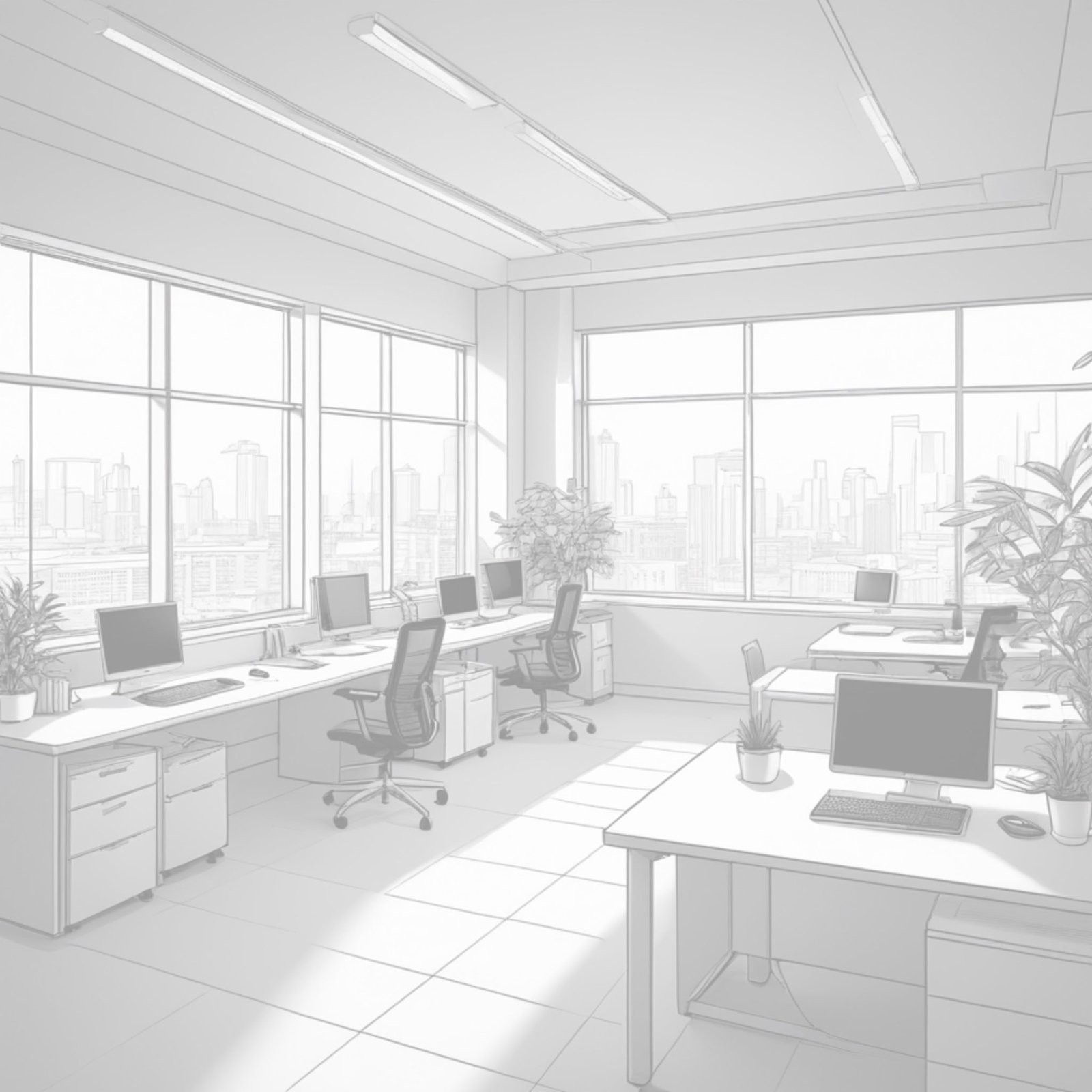 Air quality in offices and workplaces