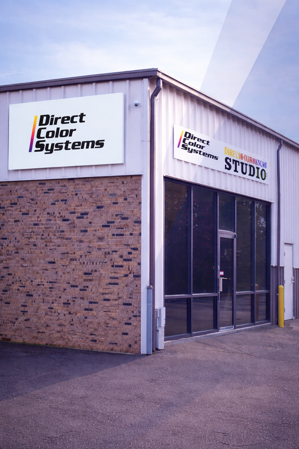 Raised textured UV print with embossed lettering produced on a DCS flatbed