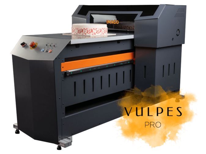 IMAGO food printer running in a production kitchen environment