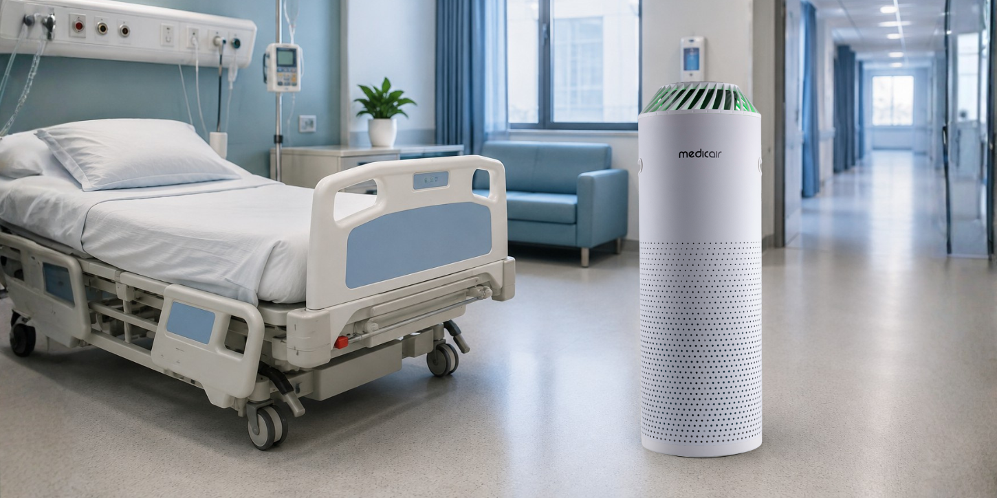 Medical-Grade Air Purification for Hospitals, Clinics & Healthcare Facilities